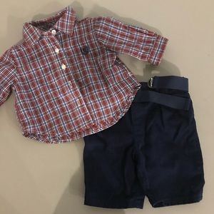 Chaps baby boy outfit
